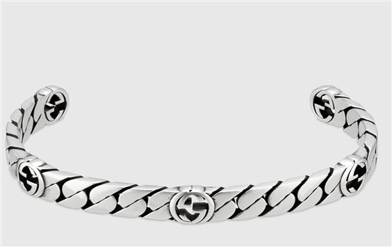 Pulsera Gucci Mujer GG Marmont in Plata YBA527393002018 - YBA527393002018